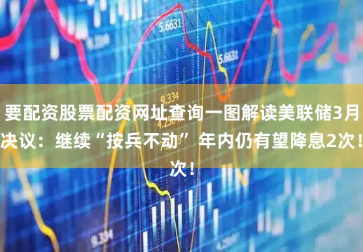 要配资股票配资网址查询一图解读美联储3月决议：继续“按兵不动” 年内仍有望降息2次！